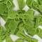 Apple Green Velvet Bows 4.5" Green Velvet Easter Bows Premade Bows Green Twist Tie Bows for Wreaths, Gift Basket, Spring Holiday Decor, Gift Wrapping, Swag, Wedding Decor - 12 PCs